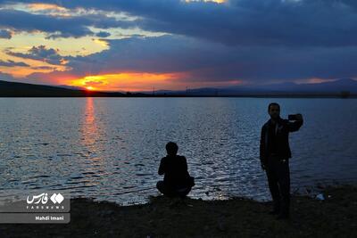 (تصاویر) طبیعت بهاری سد خاکی خونیق شهرستان اهر