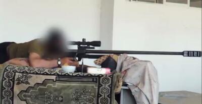 هدف‌گیری سربازان صهیونیست توسط تک‌تیرانداز القسام (فیلم)