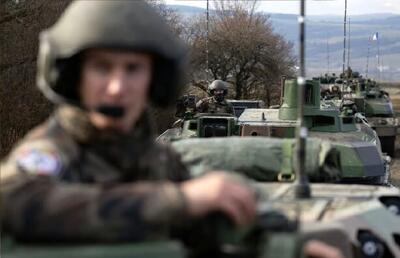 استقرار اولین گروه نیروهای رزمی فرانسه در اوکراین