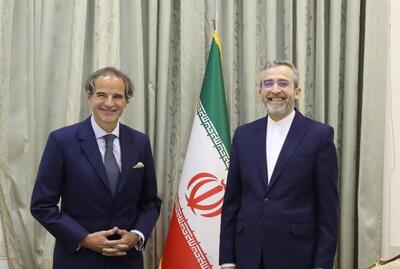 گروسی در دیدار با معاون وزیر خارجه: سفرم به تهران نشانۀ ارادۀ آژانس برای حفظ فضای روابط سازنده با ایران است