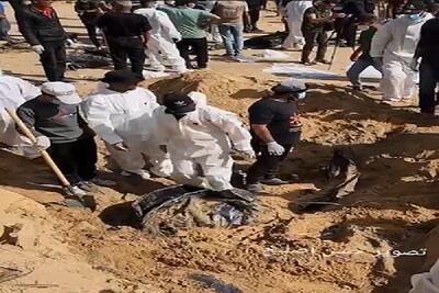 پیکرهای یافته‌شده در گورهای جمعی غزه آثار شکنجه داشتند