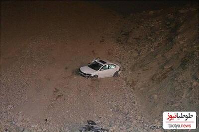 حادثه عجیب در تهران/  راننده مزدا پس از سقوط 100 متری سالم ماند