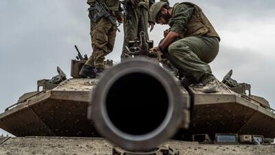 (ویدئو) انتشار تصاویری از تانک‌های اسرائیلی در رفح