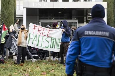 گسترش جنبش دانشجویی حامی فلسطین در سوئیس
