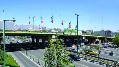 عکس| خطر در کمین یکی از پل‌های تهران