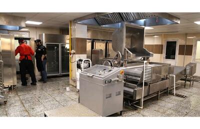 تحول آشپزخانه مرکزی مجتمع فولاد شادگان با تجهیزات مدرن پخت