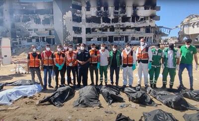 حماس: کشف گورهای جمعی در غزه سند دیگری از وحشی‌گری اسرائیل است