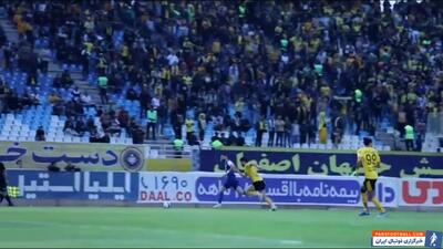 نمایی متفاوت از دیدار سپاهان - استقلال خوزستان - پارس فوتبال | خبرگزاری فوتبال ایران | ParsFootball