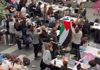 تظاهرات دانشجویان حامی فلسطین در سراسر جهان- فیلم رسانه ها تسنیم | Tasnim