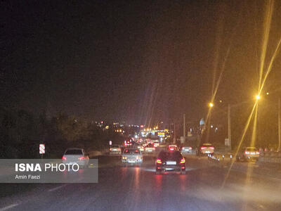 بارش باران در جاده‌های ۴ استان/ ترافیک نیمه‌سنگین در ۳ محور غربی تهران - عصر خبر