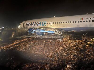 دومین سقوط هواپیمای بوئینگ در ۳ روز اخیر ۱۰ مجروح برجای گذاشت