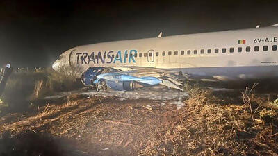 بوئینگ 737 با 78 مسافر خارج شد + تعداد دقیق مصدومان