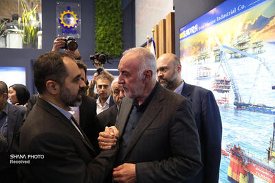 بازدید استاندار تهران از نمایشگاه بین‌المللی نفت