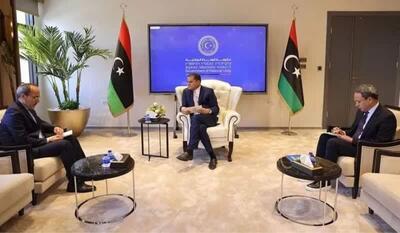 دیدار دیپلمات ایرانی با نخست‌وزیر دولت وحدت ملی لیبی
