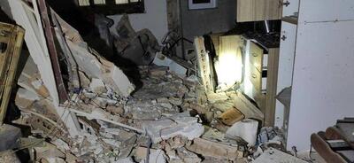 اولین تصاویر انفجار شدید یک منزل مسکونی در میدان نامجو/ یک نفر مصدوم شد