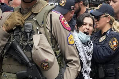 بازداشت 50 استاد دانشگاه و 2400 دانشجو در اعتراضات ضد اسرائیلی آمریکا