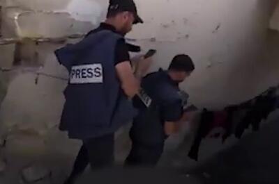 ببینید / هدف قرار دادن خبرنگاران توسط اسرائیل