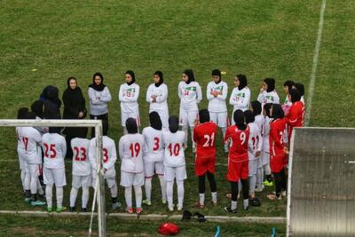 گزارش تصویری/ تمرین تیم ملی فوتبال بانوان، یکشنبه 23 اردیبهشت