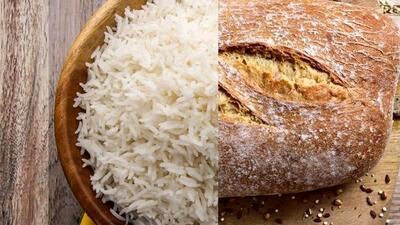 قابل توجه دیابتی ها / قند برنج بیشتر است یا قند نان؟