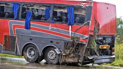 واژگونی اتوبوس در فلوریدا با ۸ کشته و ۴۵ زخمی