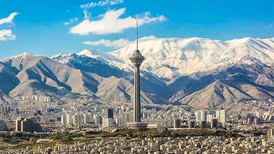 هواشناسی؛ کاهش دما و وزش باد شدید در استان تهران