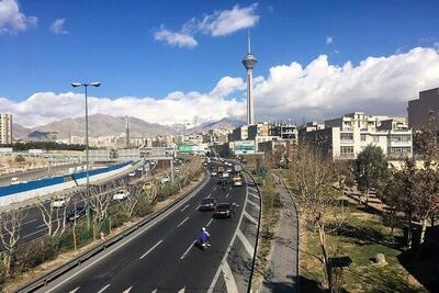 کیفیت هوای تهران همچنان بر مدار قابل قبول است