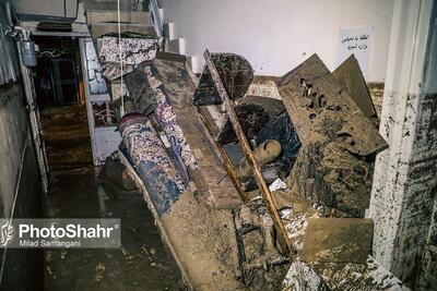 (تصاویر) خانه‌های سیل‌زده محله سیدی مشهد