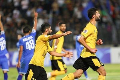 مرحله یک چهارم نهایی جام حذفی /  برتری یک نیمه‌ای سپاهان مقابل ملوان