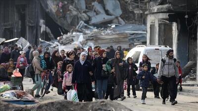 آنروا: ۶۰۰ هزار فلسطینی در رفح آواره شده‌اند