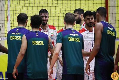 شکست دوباره تیم ملی والیبال ایران مقابل برزیل