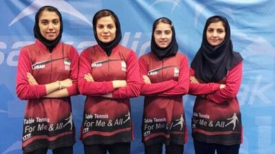 برد دختران پینگ‌پنگ‌باز ایران در انتخابی المپیک
