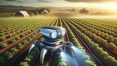 فرآیند دیدنی حضور ربات ها و هوش مصنوعی در پرورش محصولات کشاورزی (فیلم)