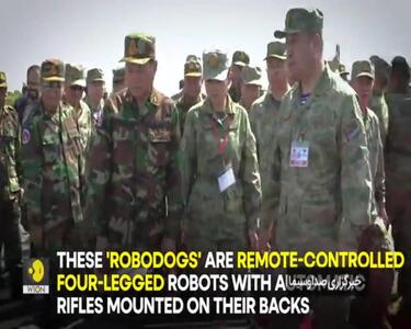 (ویدئو) رونمایی از عجیب ترین ربات نظامی!