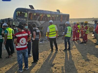 واژگونی اتوبوس در غرب عربستان/ دست کم ۱۴ نفر جان باختند