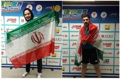 دبل صعود ایران به پینگ‌پنگ المپیک؛ ندا و نیما در پاریس