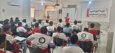 برگزاری دوره استانی آموزش تربیت مربی کمک های اولیه در میناب