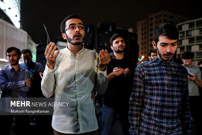 تصاویر: مراسم دعا و توسل در تهران