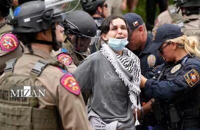 نقض حقوق زنان حامی فلسطین در اعتراض‌های دانشگاهی آمریکا