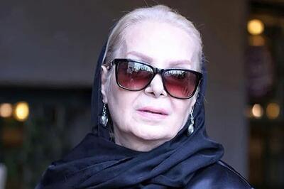 بازیگر خانمِ قدیمی در سعادت‌آباد، خاطرات را زنده کرد!
