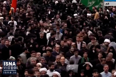 ویدیو/ استقبال باشکوه قمی‌ها از رئیس‌جمهور شهید