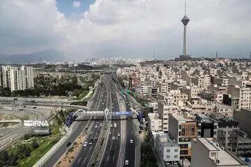 کیفیت هوای تهران در اولین روز خرداد