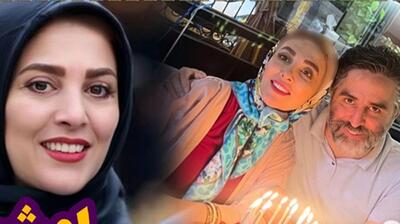 خانم بازیگر شوهر  ژیلا صادقی را قاپ زد ؟! + حمله تند خانم مجری به خانم بازیگر در تولد شوهرش !