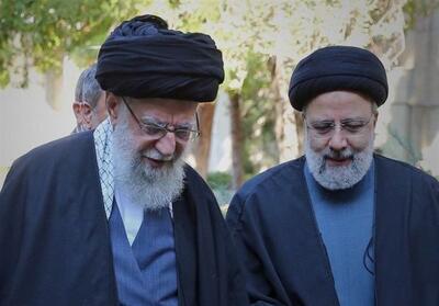 امام خامنه‌ای بر پیکر شهید رئیسی نماز اقامه می‌کنند - تسنیم