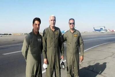تشییع پیکر خلبانان بالگرد رئیس جمهور در پایگاه هوایی لشکری تهران