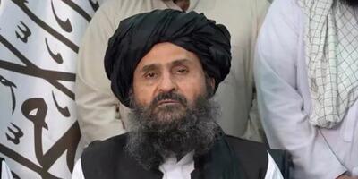 ادای احترام هیات طالبان به پیکر رئیس‌جمهور شهید + فیلم