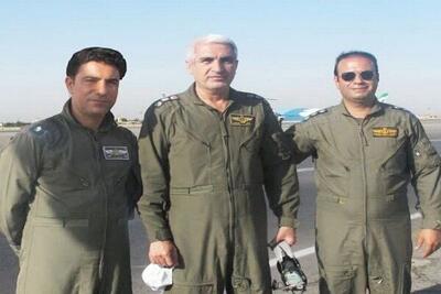 تشییع پیکر خلبانان ارتشی بالگرد حامل رئیس جمهور در پایگاه هوایی لشکری تهران