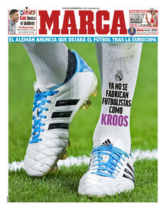 روزنامه مارکا| فوتبالیست‌هایی مثل کروس دیگر ساخته نمی‌شوند