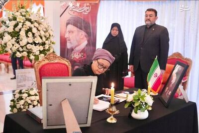 حضور وزیر خارجه اندونزی در اقامتگاه سفیر ایران