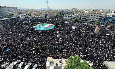 بازتاب حضور میلیونی در تشییع شهید رئیسی در رسانه‌های انگلیسی