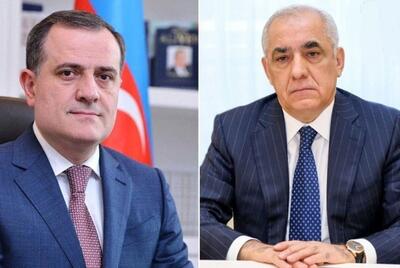 نخست‌وزیر و وزیر خارجه آذربایجان به تهران آمدند